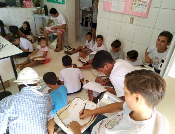 Acordes do Campestre firma parceria com a SASC-PI na realização de aulas de música e reforço escolar em Dom Inocêncio-PI